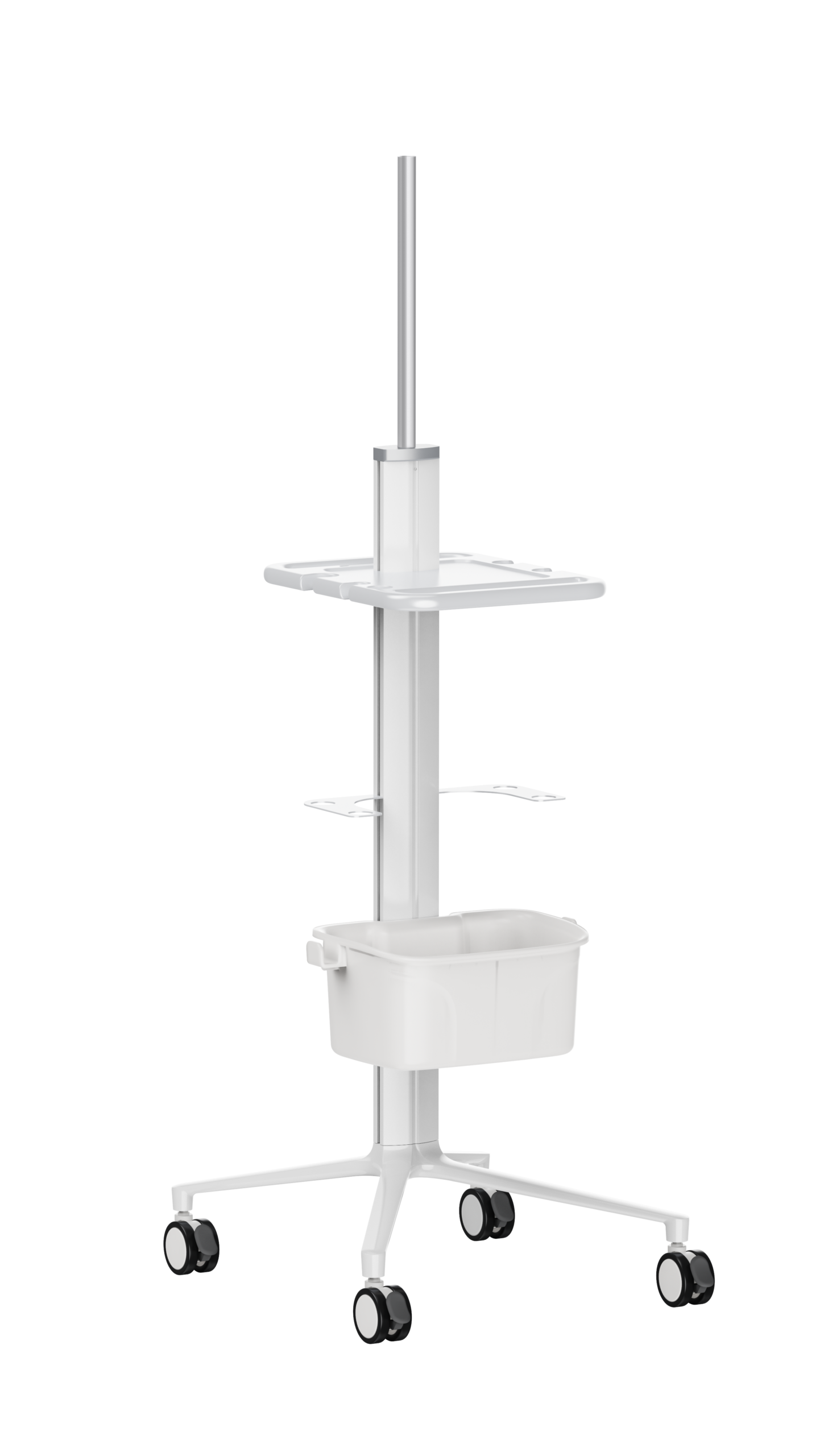 Lumivet Veterinary Endoscopy Workstation - Trolley View